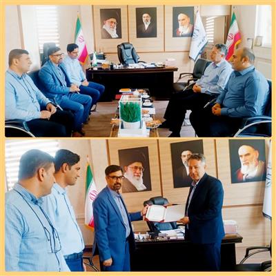 تقدیر رئیس اداره ثبت اسناد نهاوند از شهردار